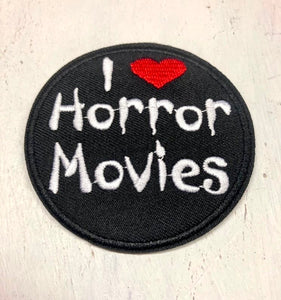 I Heart Horror Movies Patch