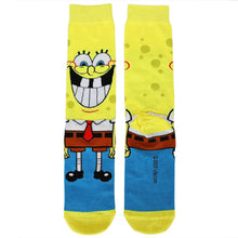 Load image into Gallery viewer, Big Smile Spongebob Character Socks
