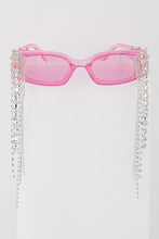 Load image into Gallery viewer, Rhinestone Drop Sunglasses- More Colors Available!
