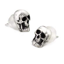 Load image into Gallery viewer, Death Skull Stud Earrings

