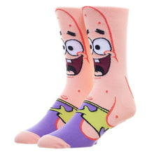 Load image into Gallery viewer, Patrick Character Socks
