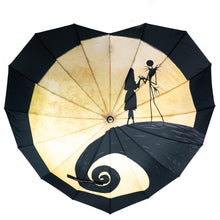 Load image into Gallery viewer, Jack and sally umbrella
