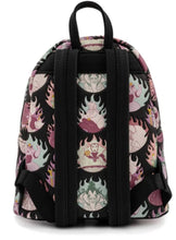 Load image into Gallery viewer, Disney Villains Pastel Flames All Over Print Mini Backpack

