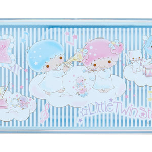 Little Twin Stars Lunch Box Utensil Trio in Carrying Case- Japan Exclusive