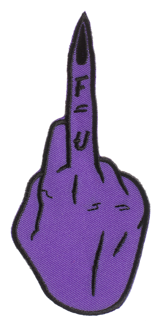 Purple Finger Patch