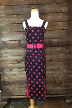 Load image into Gallery viewer, Red Polkadot Wiggle Dress
