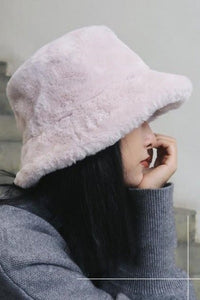 Torie Faux Fur Bucket Hat- More Colors Available!