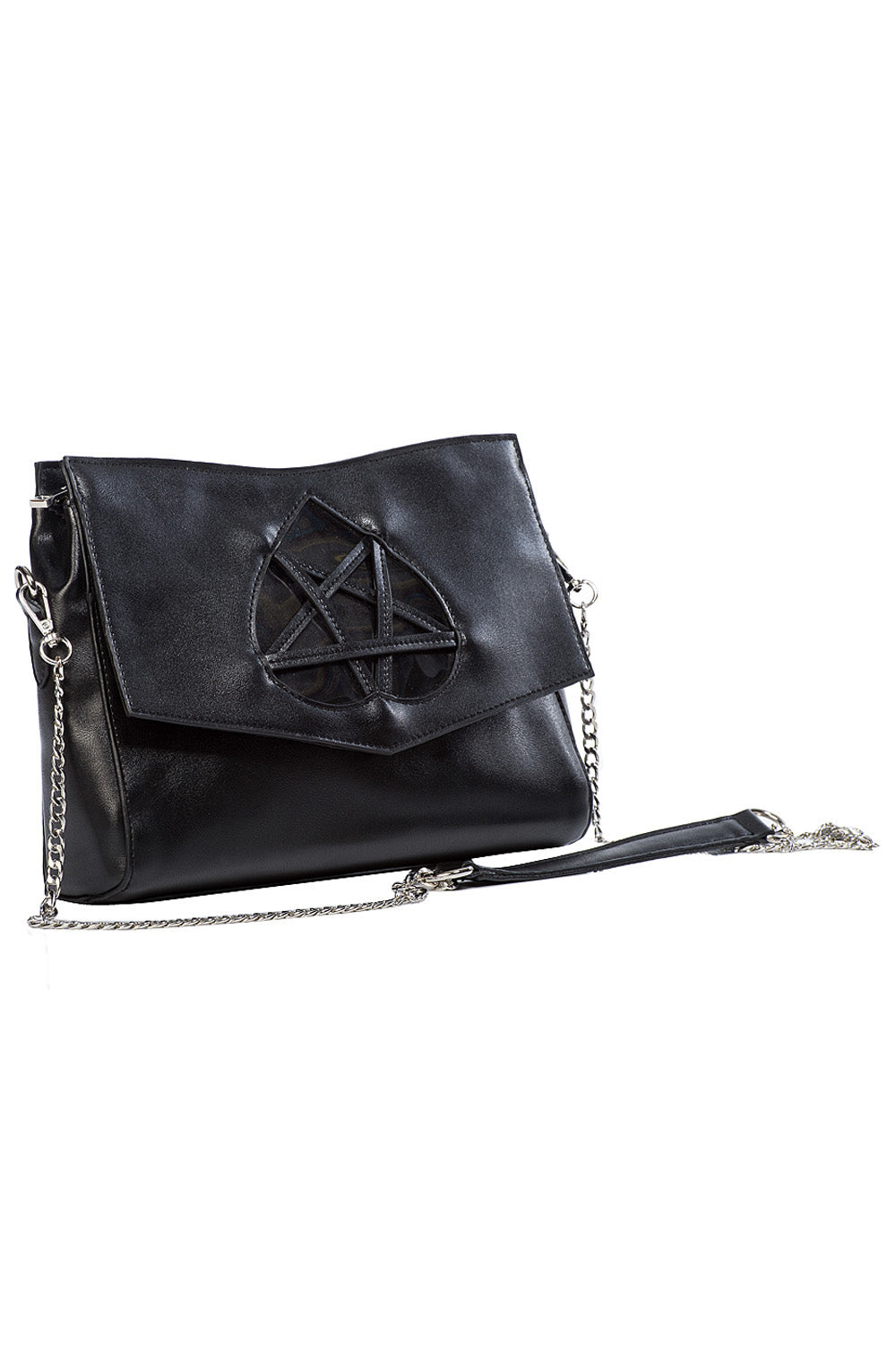 Pentagram Heart Handbag