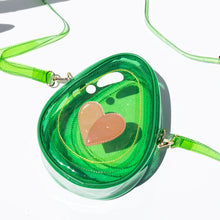 Load image into Gallery viewer, Avocado Heart Pit Jelly Fruit Purse
