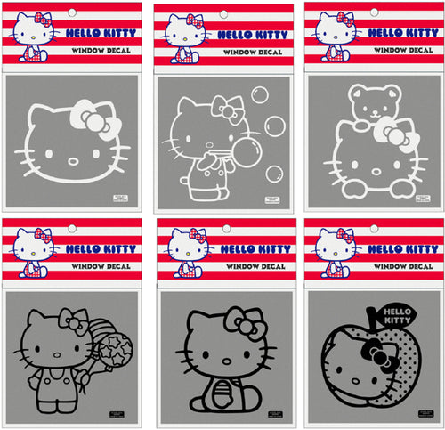 hello kitty car window decals