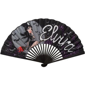 Elvira Bewitched Hand Fan