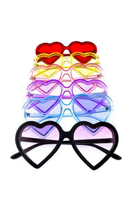 Heart Frame and Lens Sunglasses