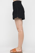 Load image into Gallery viewer, Black High Waist Wide Leg Shorts
