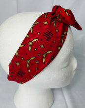 Load image into Gallery viewer, headband Red|Gold Harry Potter
