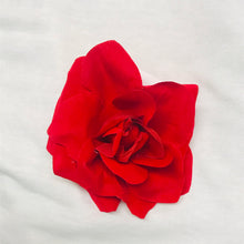 Load image into Gallery viewer, Red Rose Hair Flower
