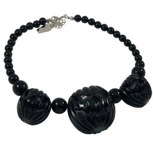 Load image into Gallery viewer, Jack O Lantern Black Necklace
