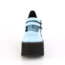 Load image into Gallery viewer, Kera Baby Blue Platform Mary Jane Shoes
