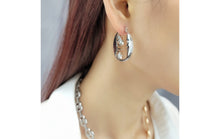 Load image into Gallery viewer, Sun and Moon Hoops with CZ Stars- More Styles Available!
