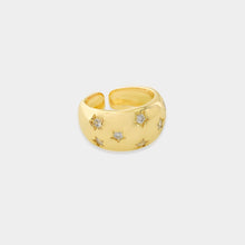 Load image into Gallery viewer, Starry Sky Crystal Embellished Adjustable Band Ring- More Styles Available!
