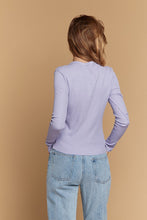 Load image into Gallery viewer, Lavender Thermal Long Sleeve Top
