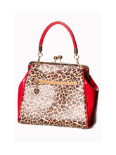 Load image into Gallery viewer, Cheetahlicious Bow Kisslock Purse

