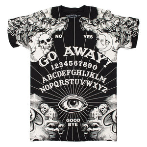 "Go Away" Ouija Jumbo T-Shirt