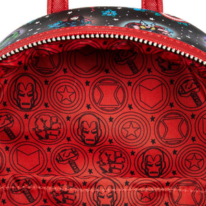 Avengers Floral Tattoo Mini Backpack