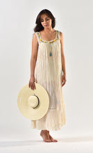 Load image into Gallery viewer, EC Marigold Flower Crochet Dress
