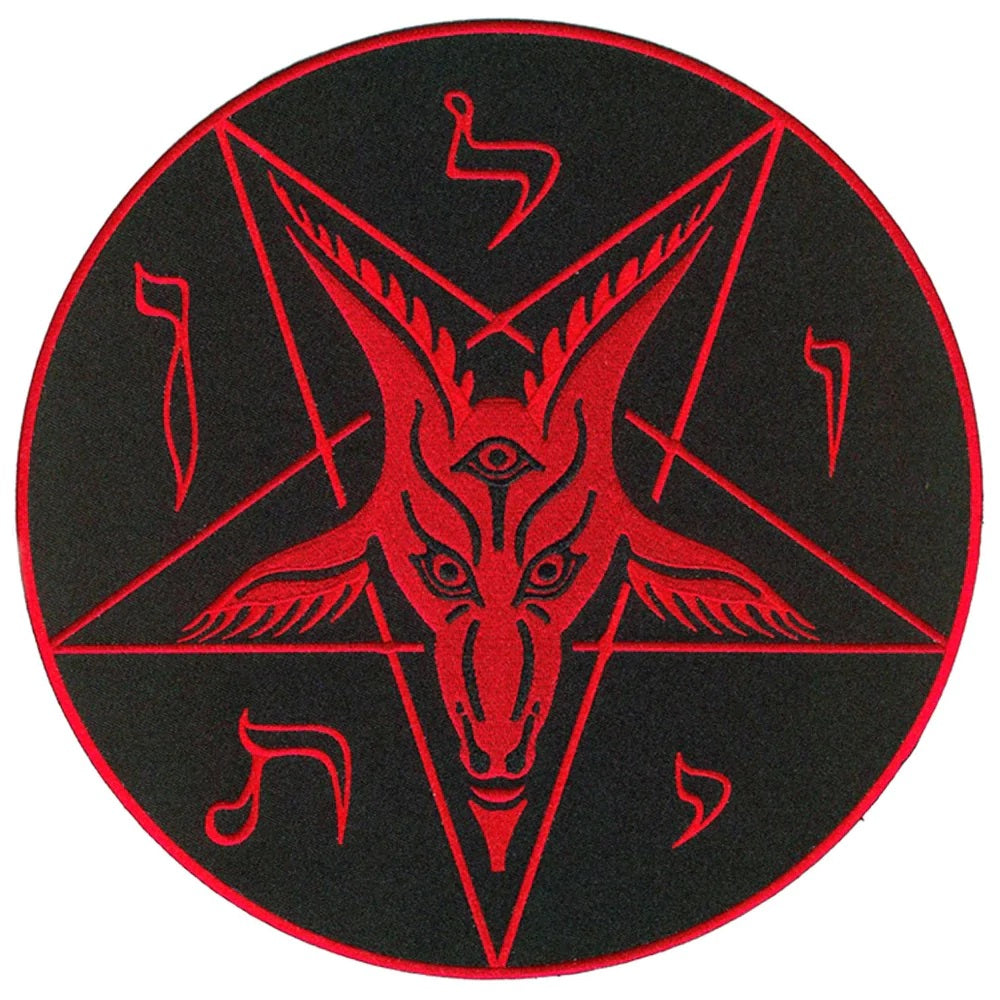 Satanic Circle XL Back Patch