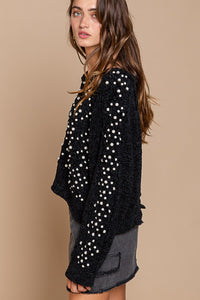 Augustine Pearl Sewn Sweater Top