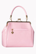 Load image into Gallery viewer, Pink Classic Retro Bow Kisslock Handbag
