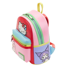 block color mini backpack Hello Kitty and Friends Color Block Mini Backpack – Pink House Boutique
