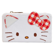 Load image into Gallery viewer, Hello Kitty Gingham Cosplay Flap Wallet
