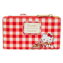 Load image into Gallery viewer, Hello Kitty Gingham Cosplay Flap Wallet
