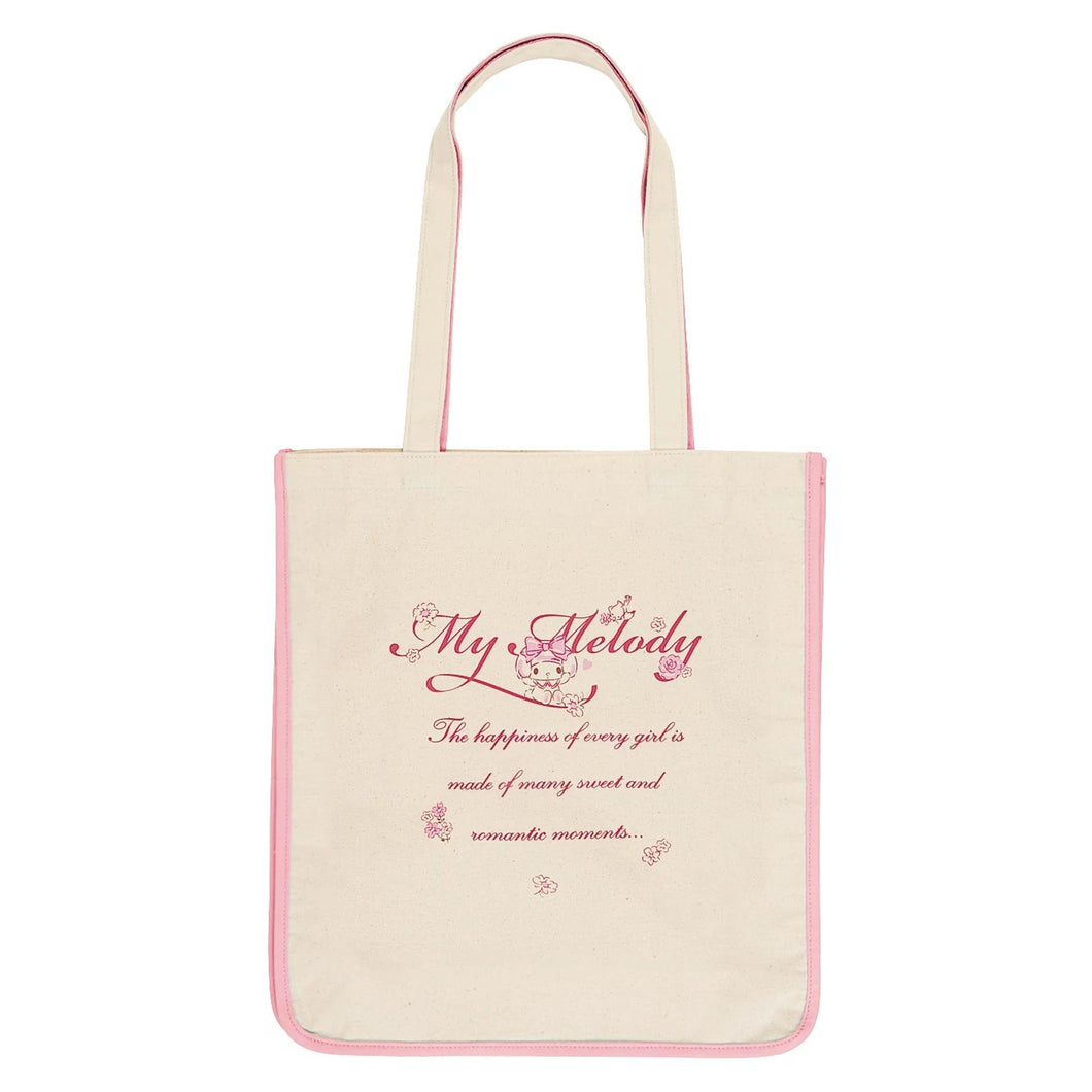 My Melody Pink Piped Edge Tote Bag