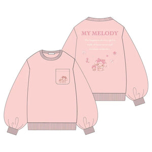 My Melody Embroidered Pocket Sweatshirt