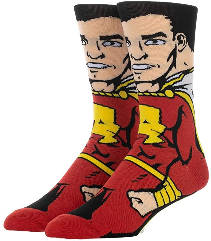 Shazam Character Socks