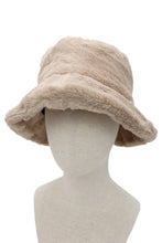 Load image into Gallery viewer, Fuzzy Faux Fur Bucket Hat
