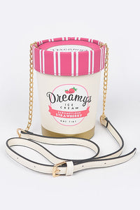 Strawberry Ice Cream Box Purse