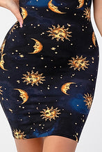 Load image into Gallery viewer, 90&#39;s Celestial Vibe Mini Tank Dress
