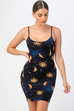 Load image into Gallery viewer, 90&#39;s Celestial Vibe Mini Tank Dress
