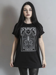 "Strength" Tarot Card T-Shirt