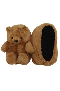 Teddy Bear Fuzzy Friend Slippers