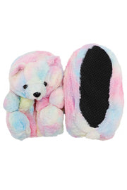 Teddy Bear Fuzzy Friend Slippers