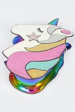 Load image into Gallery viewer, Sparkle Unicorn Rainbow Mane Purse
