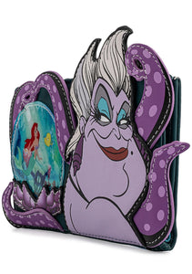 Disney Ursula Crystal Ball Flap Wallet
