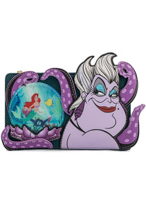 Disney Ursula Crystal Ball Flap Wallet