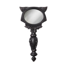 Load image into Gallery viewer, Black Sacred Cat Hand Mirror
