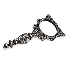 Load image into Gallery viewer, Pewter Sacred Cat Hand Mirror
