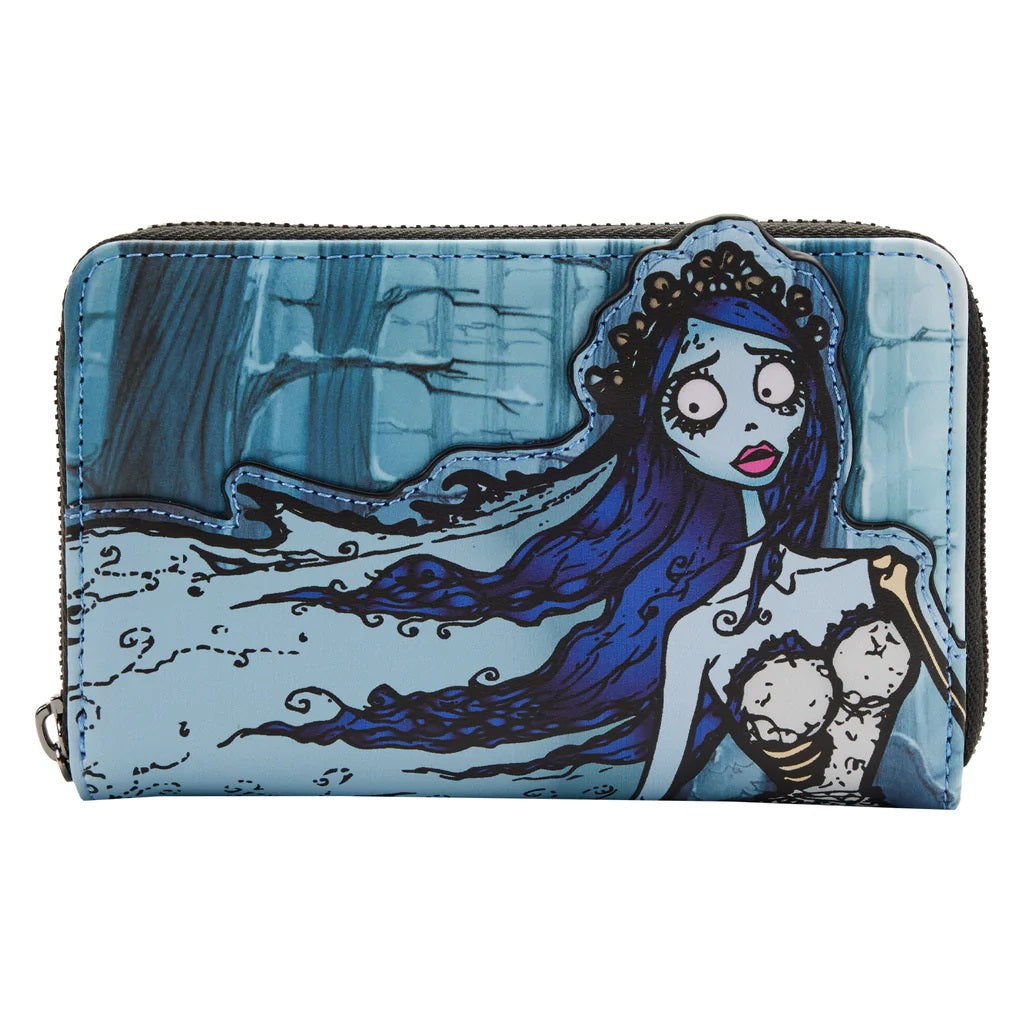 The Corpse Bride Emily Forest Zip Around Wallet